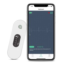Kardena MED: DuoEK S – Mobiles EKG-Gerät mit App & Analyse Kardena MED: DuoEK S – Mobiles EKG-Gerät mit App & Analyse
