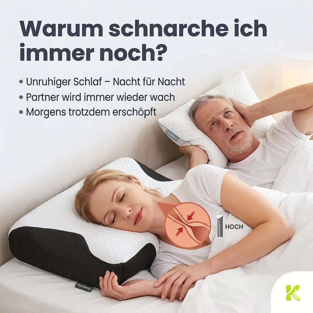 Kardena Schlafkomfort Pro Nackenkissen – Ergonomisches Memory-Foam-Kissen für ruhige Nächte – Bild 3