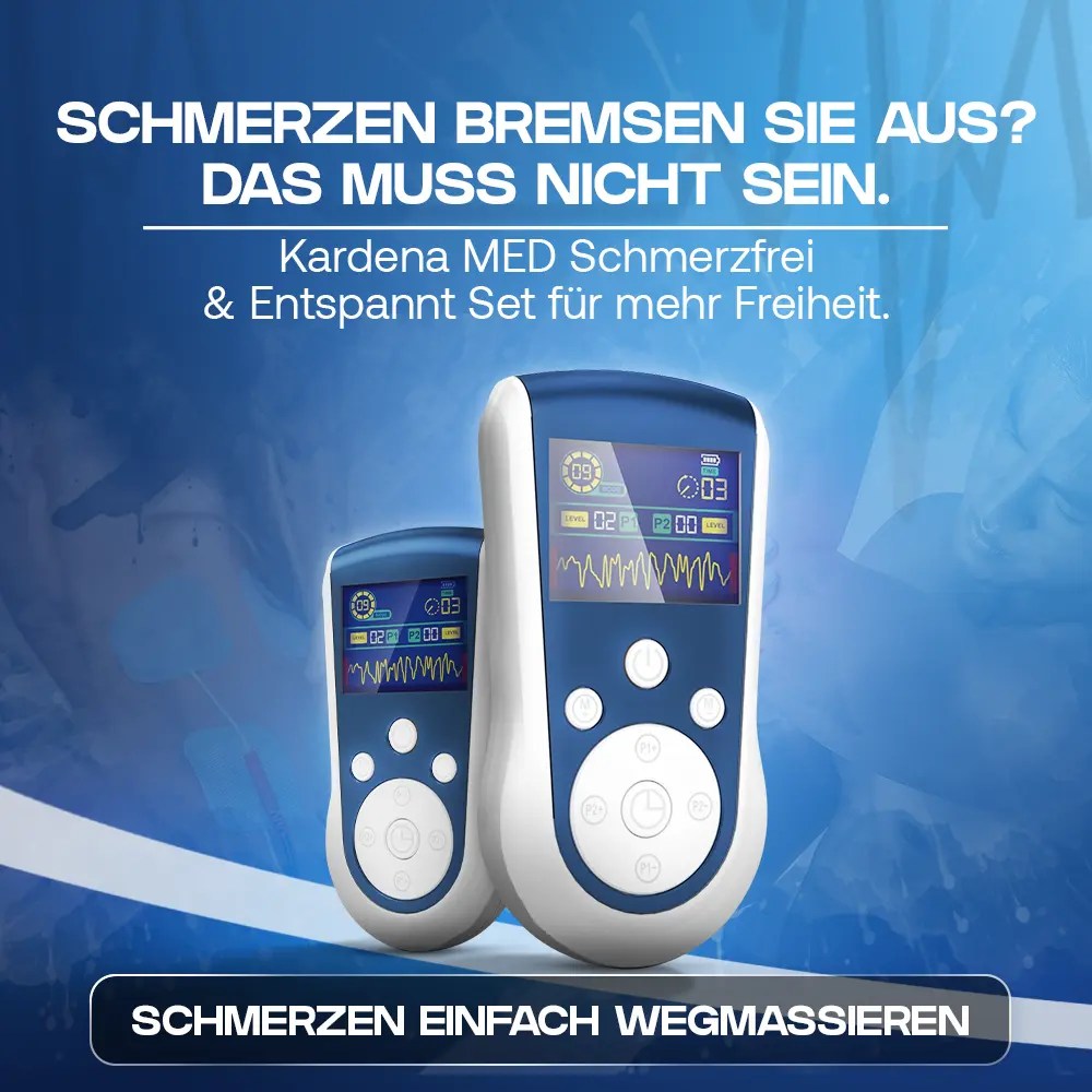 Kardena MED: Schmerzfrei & Beweglich-Set – Wärme, Massage & Stromtherapie für Nacken, Rücken & Gelenke – Bild 3