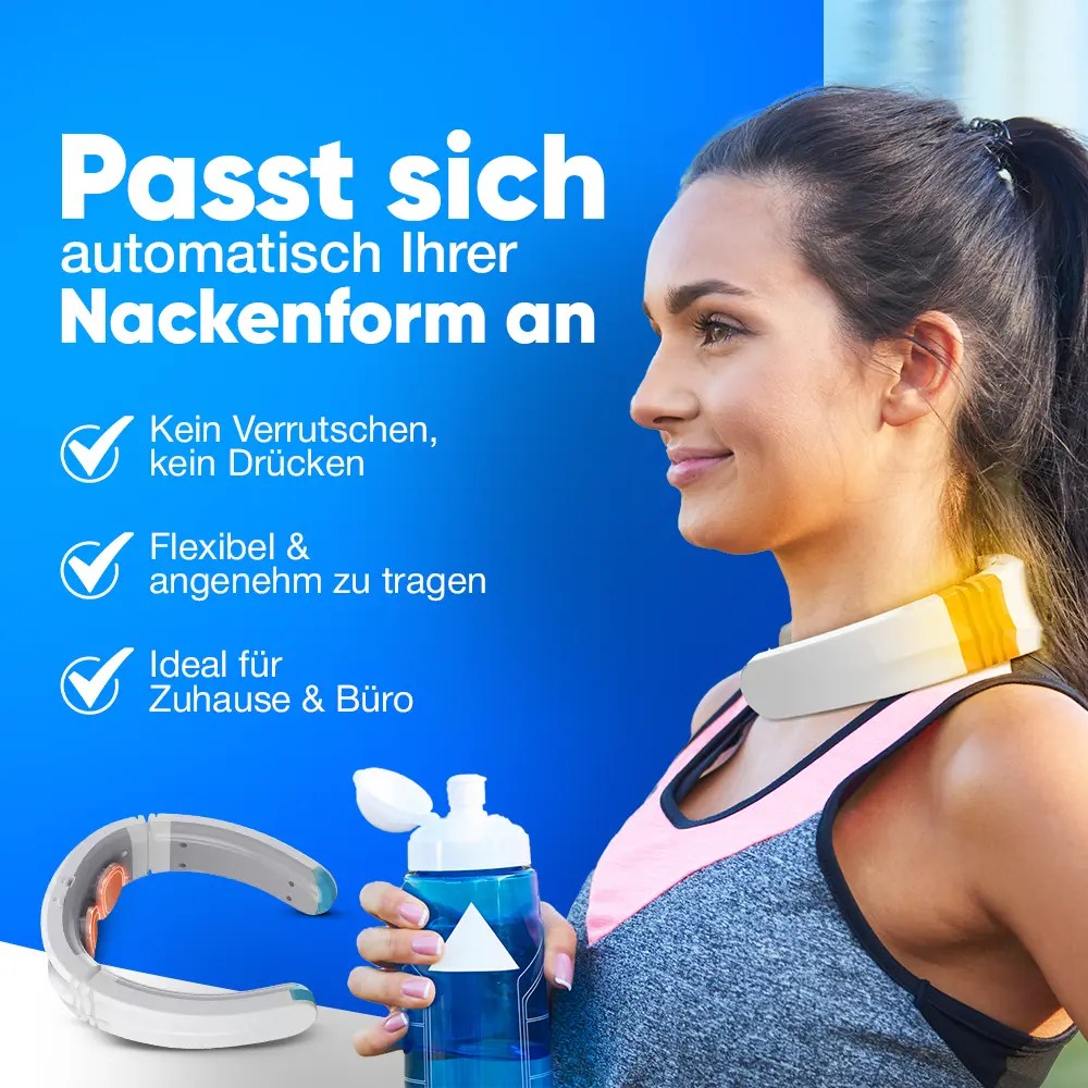 Kardena MED: AST-905B – Medizinischer Nackenmassager mit TENS, EMS & Wärmefunktion – Bild 3