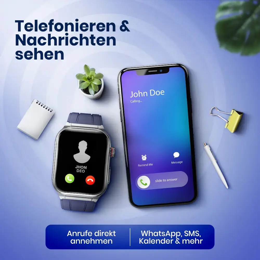 Kardena CARE Pro 5 – Gesundheitsuhr mit EKG, KI-Analyse & Pflegefunktion (2026) – Bild 3