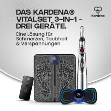 Kardena® VitalSet 3-in-1 – Fußgesundheit, Schmerzfreiheit & tägliche Entspannung Kardena® VitalSet 3-in-1 – Fußgesundheit, Schmerzfreiheit & tägliche Entspannung