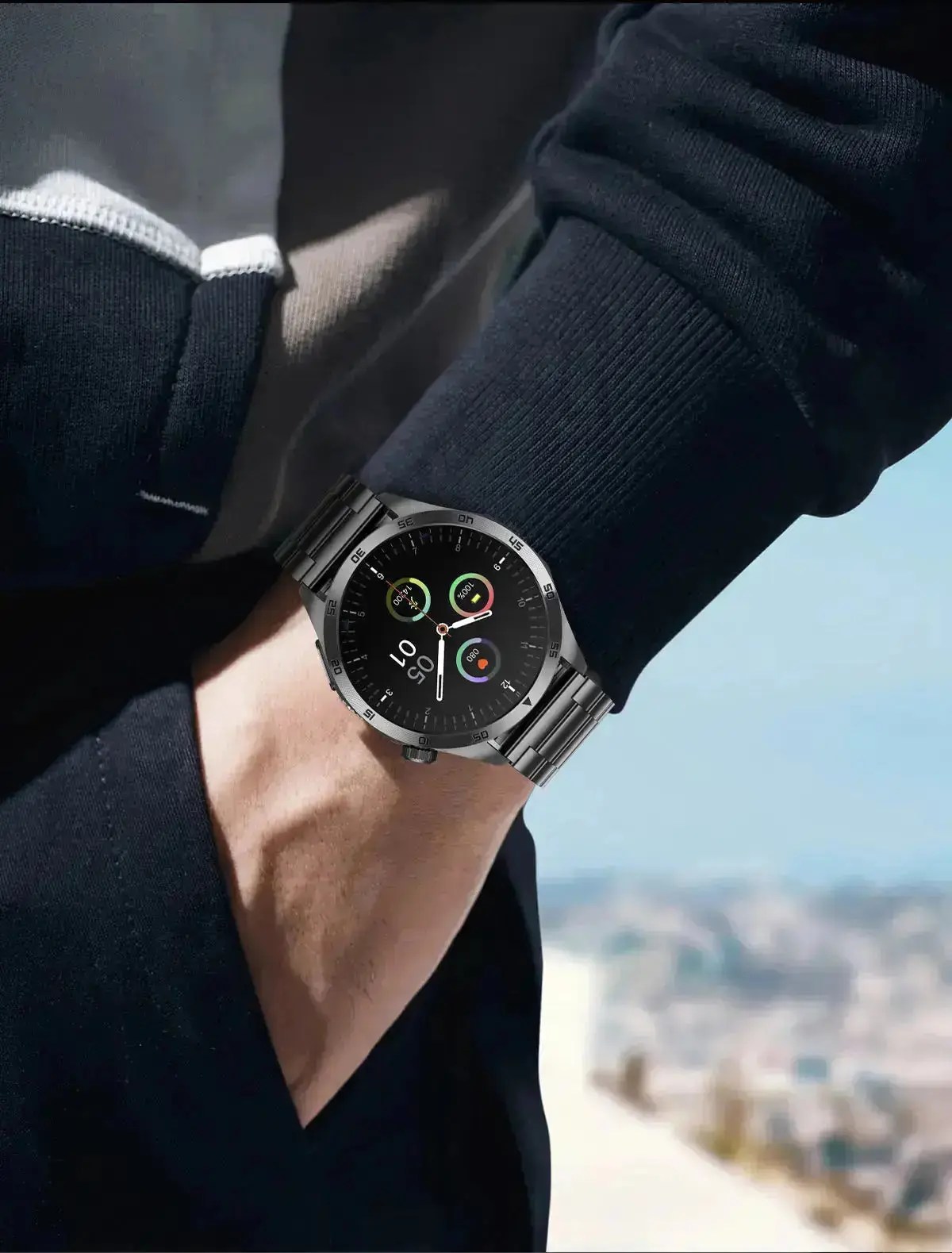 Nie wieder Angst vor dem Alleinsein: Diese Gesundheitsuhr schützt Senioren mit SOS & EKG – Bild 3