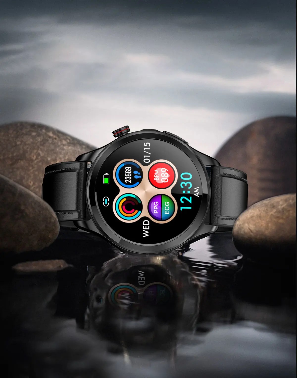 Kardena® CARE Pro 3 Gesundheitsuhr mit SOS- & Pflegefunktion Kardena® CARE Pro 3 Gesundheitsuhr mit SOS- & Pflegefunktion