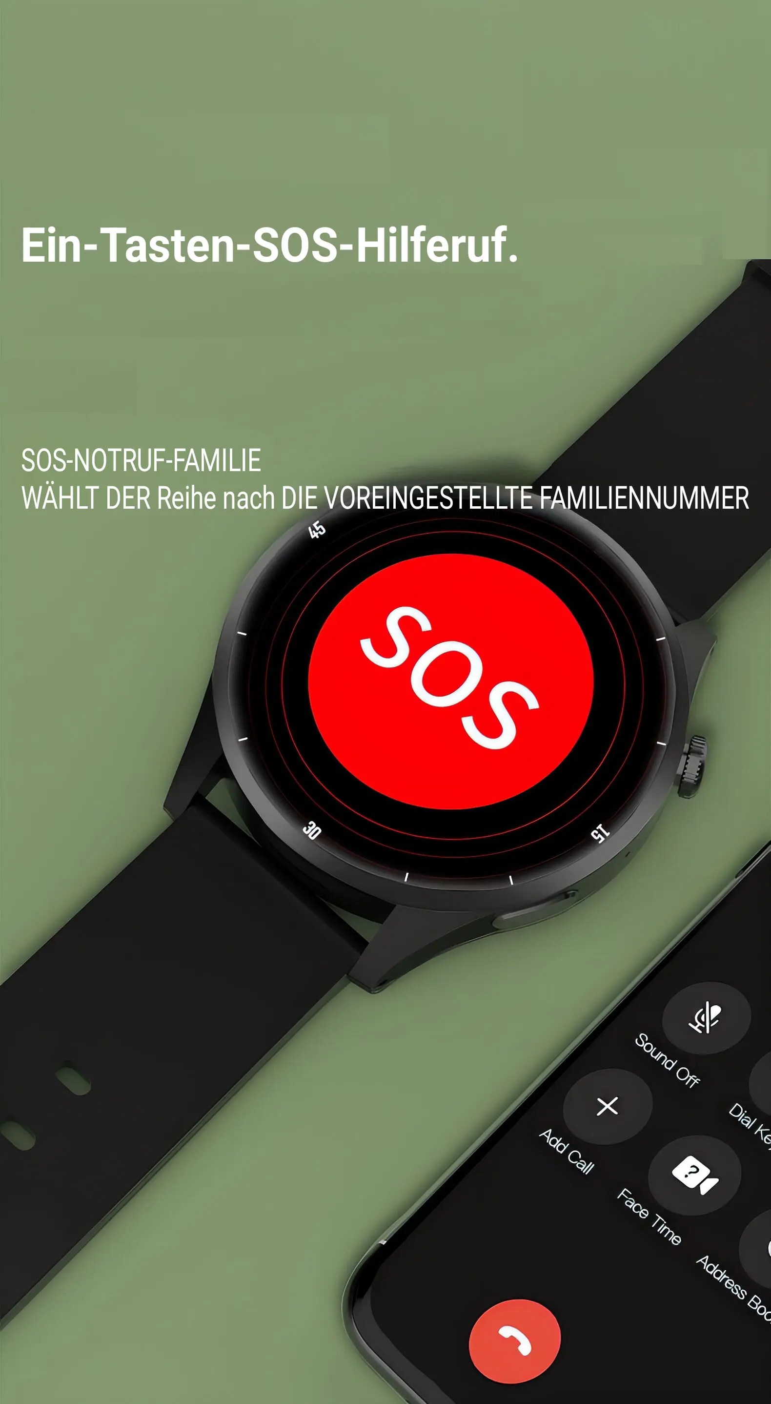 Kardena® CARE SOS 2 inkl. Sturzerkennung & GPS – Bild 5