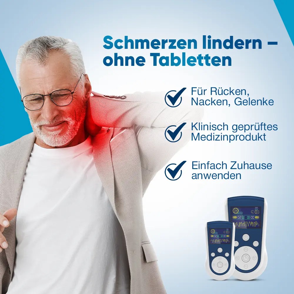 Kardena MED: AST-2012B – Medizinische TENS-EMS Therapie zur Schmerzbehandlung – Bild 3