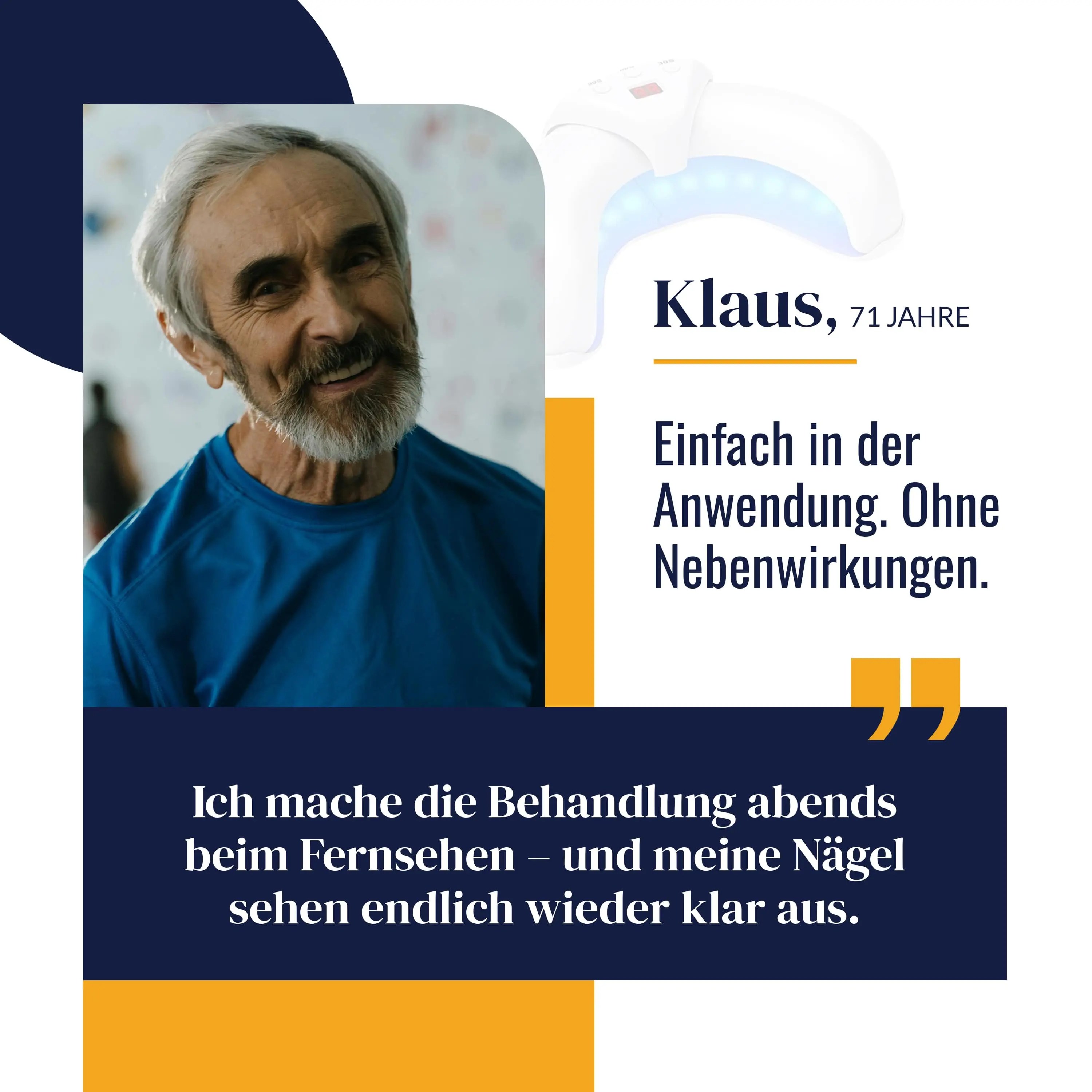 Kardena® Nagel Vitallicht – Sanfte LED-Lichtpflege für gesunde Fußnägel – Bild 5