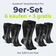 Kardena VenenKomfort Pro – Kompressionsstrümpfe für leichte Beine im Alltag Kardena VenenKomfort Pro – Kompressionsstrümpfe für leichte Beine im Alltag