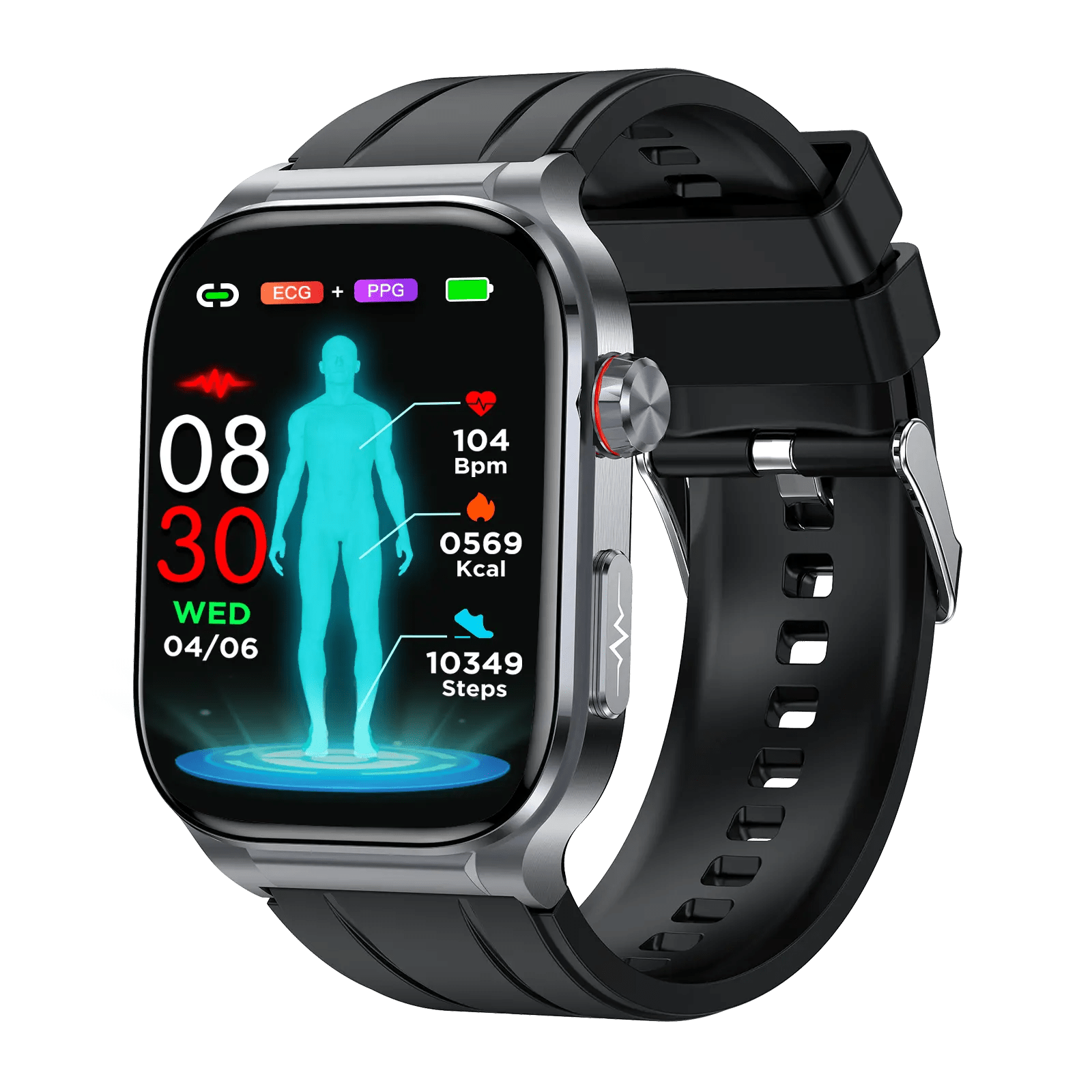 Kardena CARE Pro 5 – Gesundheitsuhr mit EKG, KI-Analyse & Pflegefunktion (2026) Kardena CARE Pro 5 – Gesundheitsuhr mit EKG, KI-Analyse & Pflegefunktion (2026)