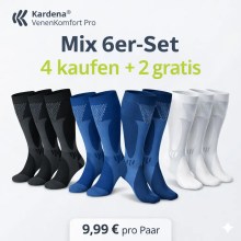 Kardena VenenKomfort Pro – Kompressionsstrümpfe für leichte Beine im Alltag Kardena VenenKomfort Pro – Kompressionsstrümpfe für leichte Beine im Alltag