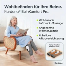 Kardena BeinKomfort Pro – Luftdruck- und Wärme-Massage für zu Hause Kardena BeinKomfort Pro – Luftdruck- und Wärme-Massage für zu Hause