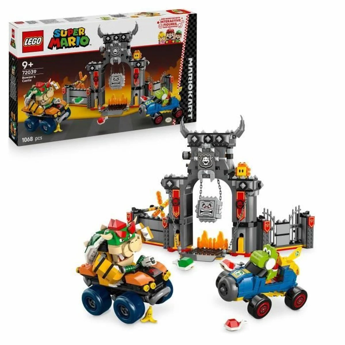 Konstruktionsspiel Lego 72039 Bowser%27s Castle 1068 Stücke Konstruktionsspiel Lego 72039 Bowser%27s Castle 1068 Stücke