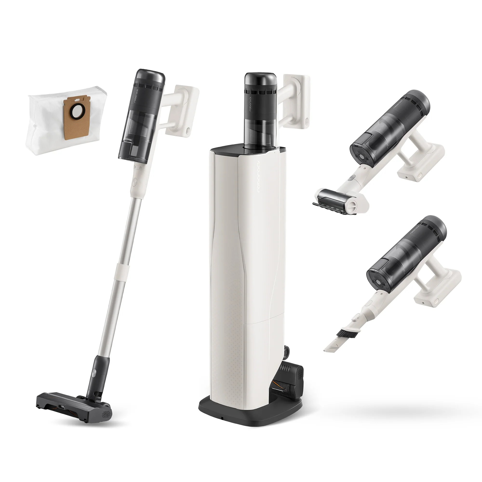 Roborock H60 Hub Pro Akku-Staubsauger mit Absaugstation Roborock H60 Hub Pro Akku-Staubsauger mit Absaugstation