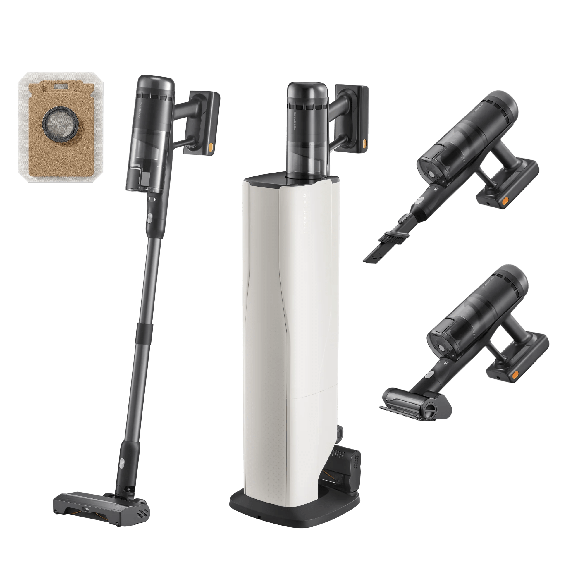 Roborock H60 Hub Ultra Akku-Staubsauger mit Absaugstation Roborock H60 Hub Ultra Akku-Staubsauger mit Absaugstation