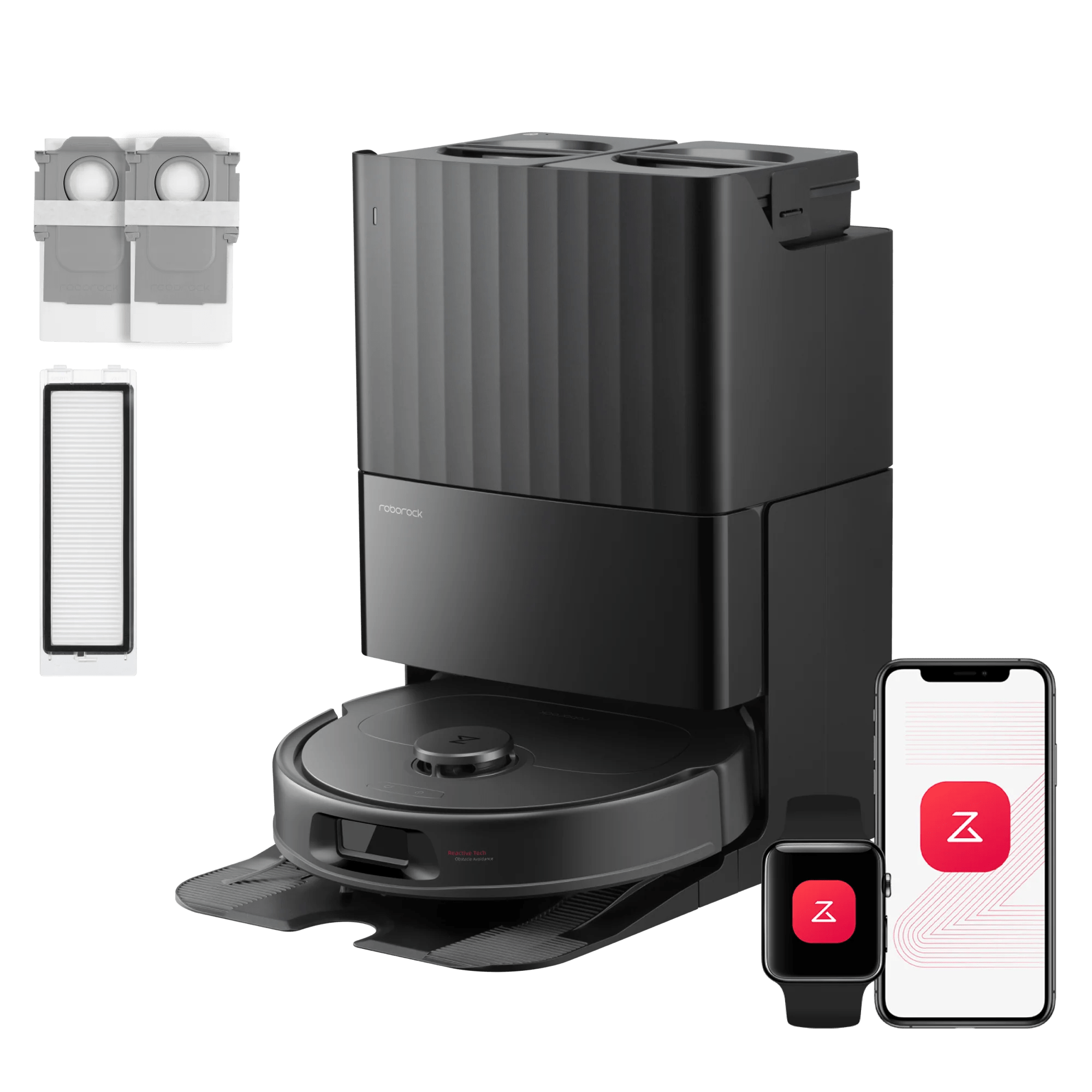 Roborock QV 35S Set Roboter-Staubsauger mit Multifunktions-Dockingstat Roborock QV 35S Set Roboter-Staubsauger mit Multifunktions-Dockingstat
