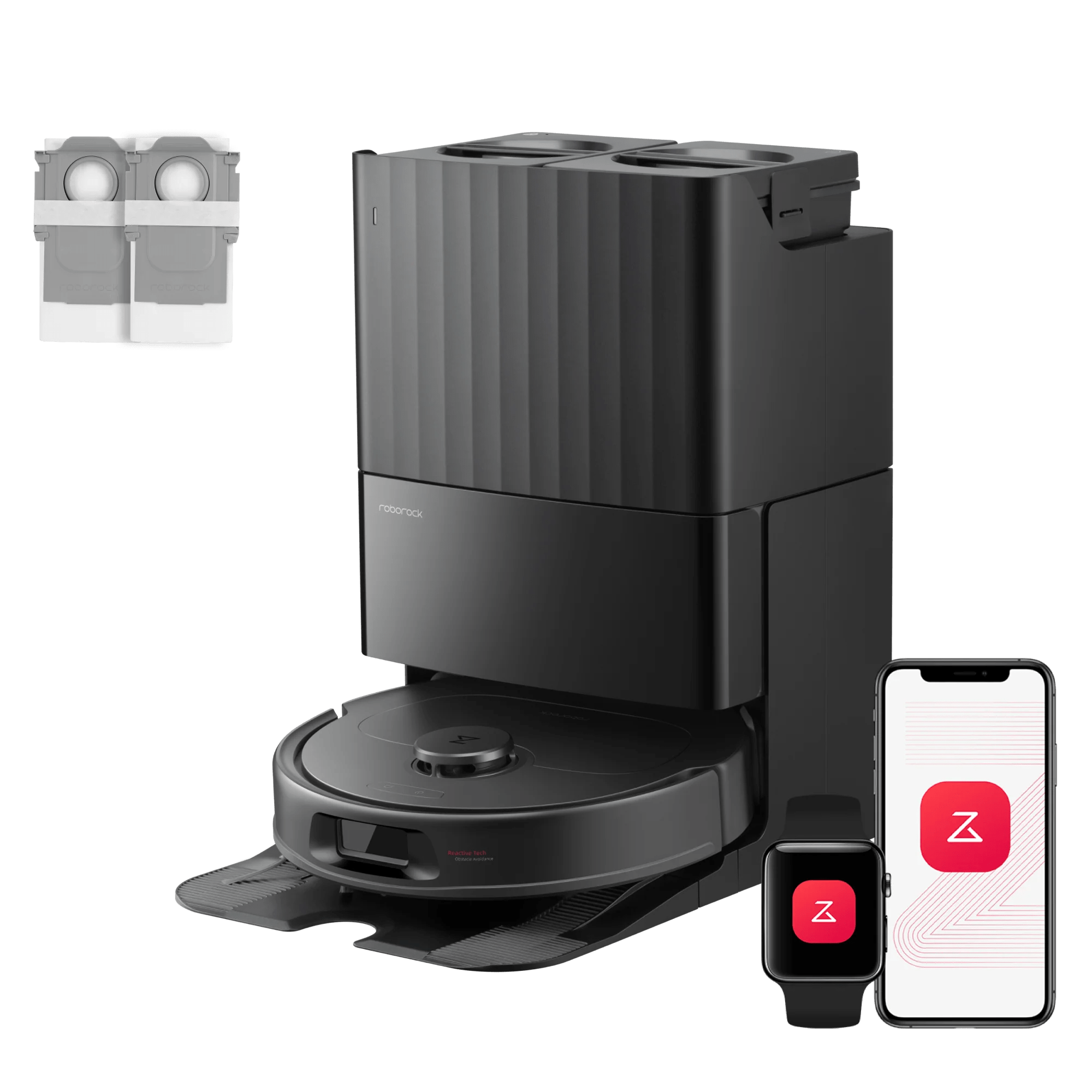 Roborock QV 35A Saugroboter Set (verbessert von Qrevo S) mit Multifunk Roborock QV 35A Saugroboter Set (verbessert von Qrevo S) mit Multifunk