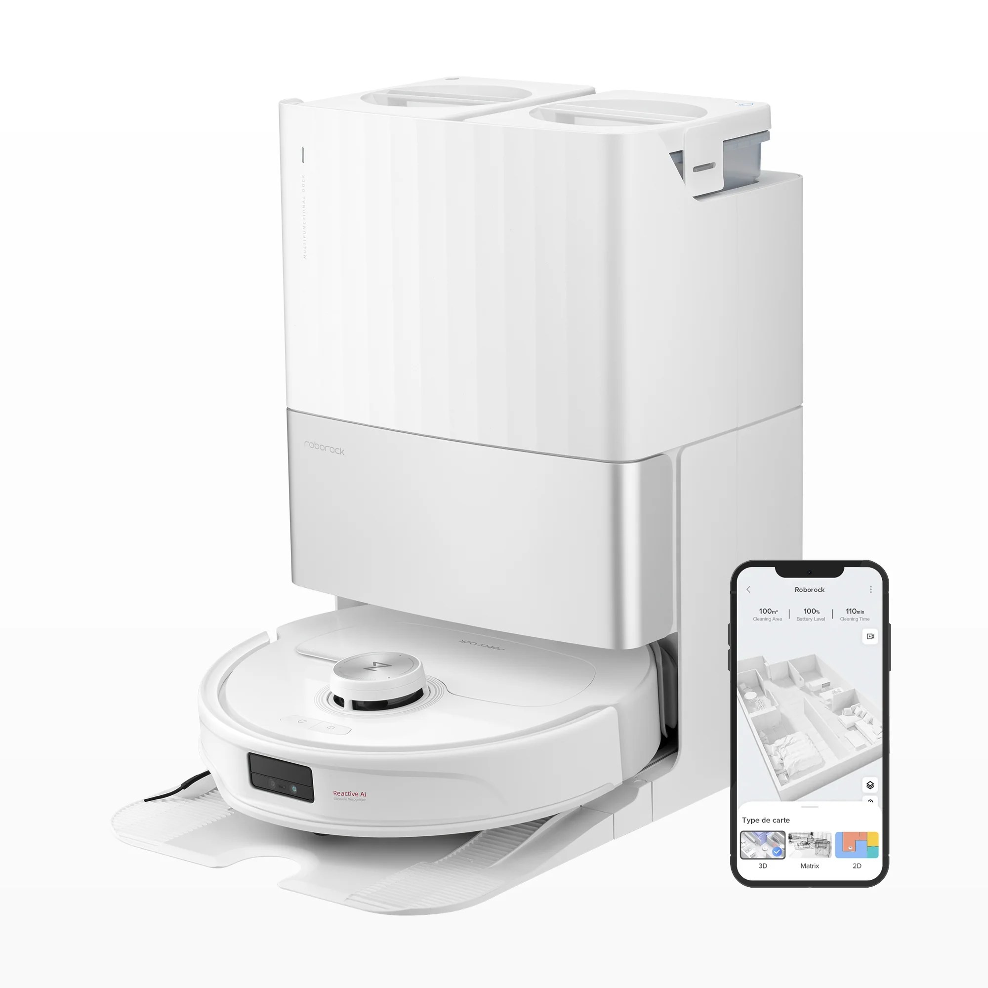 Roborock Qrevo Master (Weiß)-Handel mit Roborock Qrevo Master (Weiß)-Handel mit