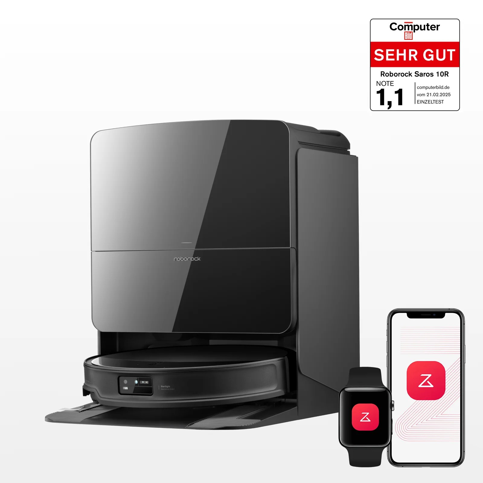 Roborock Saros 10R Saugroboter mit StarSight® System 2.0 Roborock Saros 10R Saugroboter mit StarSight® System 2.0