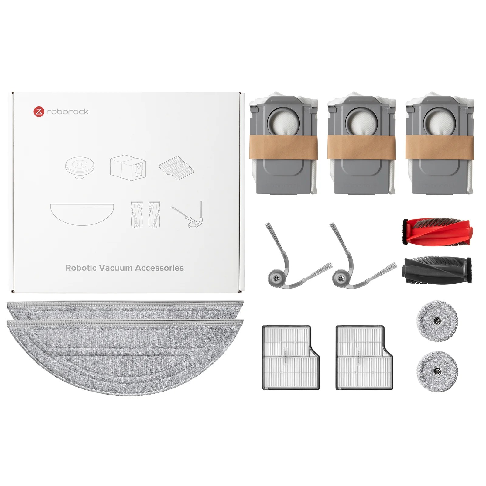 Roborock Zubehörset für Saros 10, inkl. Wischtuch*2Stk, Staubbeutel*3S Roborock Zubehörset für Saros 10, inkl. Wischtuch*2Stk, Staubbeutel*3S