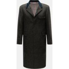 Thom Browne - Herren - Wollmantel dunkelgrün Thom Browne - Herren - Wollmantel dunkelgrün