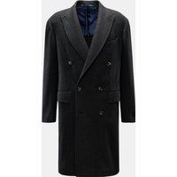 Stile Latino - Herren - Cashmere Mantel %27Eros%27 dunkelgrau/schwarz gemustert Stile Latino - Herren - Cashmere Mantel %27Eros%27 dunkelgrau/schwarz gemustert