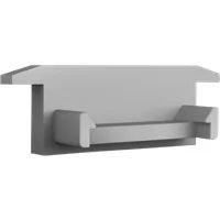 Endkappe für LED Alu Einbauprofil Exo-A1F_13 + Cover PC41 _13 – Bild 2