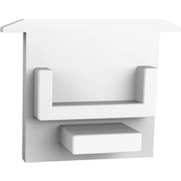 Endkappe für LED Alu Einbauprofil Exo-A2F_13 + Cover PC41 _13 – Bild 2