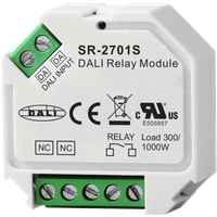 SR-2701S-DT7AC DALI-2 Relaismodul – 1-Kanal Schaltgerät für LED, EVG & Netzteile, 100–240 V AC – Bild 2