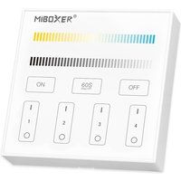 MiBoxer B2 CCT-Wandfernbedienung – 2,4 GHz LED-Touchpanel für 4 Zonen, 2 Kanal – Bild 2