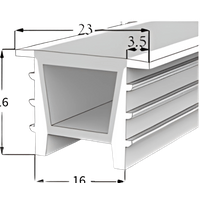LED Neon Tube 16×16 mm – Silikonhülle zum Einbauen für LED-Streifen – Bild 2