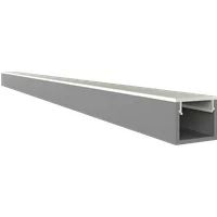 Ultraslim LED Alu Aufbauprofil 2m Exo-A0-8 (8mm) –| Flaches Aluminiumprofil für LED-Strips – Bild 2