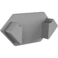 Endkappe für LED Alu Fliesenprofil Exo-F2_15 + Cover PC45 _16 – Bild 2