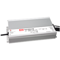 Mean Well HLG-600H-24B – 24V 600W LED-Treiber in IP67, dimmbar, Konstantspannung/Konstantstrom – Bild 2