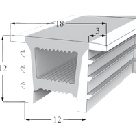 LED Neon Tube 12×12 mm – Silikonhülle zum Einbauen für LED-Streifen – Bild 2