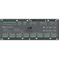 LTECH D40 DMX512/RDM LED Controller 40-Kanal 3A, 12-24V DC, mit OLED Display, Konstantspannung – Bild 2