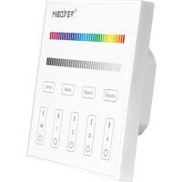 MiBoxer T3 4-Zonen Touch LED Fernbedienung für RGBW – Wandpanel mit Farbsteuerung & Dimmer, 2,4 GHz – Bild 2
