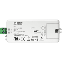 SR-2303S 2-in-1 LED-Dimmer 1-Kanal – 1-Kanal (12–48 V, 8 A) für Konstantspannung, DALI & Taster-Dimmung – Bild 2