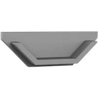 Endkappe für LED Alu Eckprofil Exo-V1_12 + Cover PC7X_12 – Bild 2