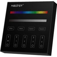 MiBoxer B3 RGBW-Wandpanel – 4-Zonen, 4 Kanal 2,4 GHz LED Touch-Fernbedienung – Bild 2