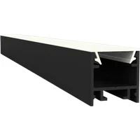 Schmales LED Alu Aufbauprofil 2m EXO-A2-13 (13mm) –| Flaches Aluprofil für LED-Strips – Bild 2