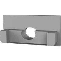 Endkappe für LED Alu Fliesenprofil Exo-F1/F1H_16 + Cover PC45 _16 – Bild 2