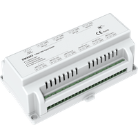 DMA2X3 DMX512 6-fach Signal Splitter, Signalverteiler und Verstärker 12–48 V, Hutschienenmontage – Bild 2