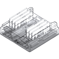 LED Anschlussverbinder – 6-polig, 12 mm, lötfrei & konfigurierbar (ohne Kabel) für RGBCCT COB LED-Streifen – Bild 2