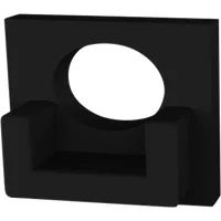 Endkappe für LED Alu Aufbauprofil Exo-A0-8 – Bild 2