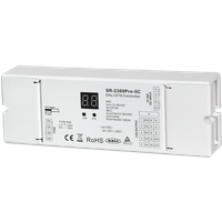 SR-2309PRO-5C LED-Dimmer 5-Kanal – (12–48 V, 5 A/Kanal) für Konstantspannung, DALI DT8 & 7-in-1 Farbsteuerung – Bild 2