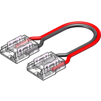 LED Strip-zu-Strip Verbinder – 2-polig, 10 mm, lötfrei mit 15 cm Verbindungskabel für COB LED-Streifen – Bild 2
