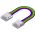 LED Strip-zu-Strip Verbinder – 5-polig, 10 mm, lötfrei mit 15 cm Verbindungskabel für RGBW SMD LED-Streifen – Bild 5