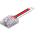 LED Strip-zu-Kabel Schnellverbinder – 3-polig, lötfrei, für 10 mm COB LED-Streifen mit 15 cm Anschlusskabel – Bild 5