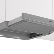 BOSCH Serie 4 Flachschirmhaube 60 cm Silber, metallisch DFR067A52 BOSCH Serie 4 Flachschirmhaube 60 cm Silber, metallisch DFR067A52