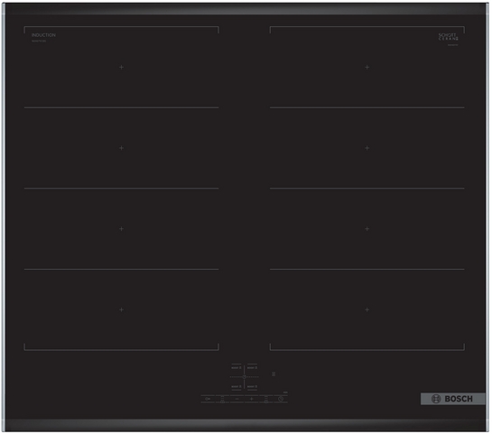 BOSCH Serie 4 Induktionskochfeld 60 cm herdgesteuert, Mit Rahmen aufliegend NXX675CB5E BOSCH Serie 4 Induktionskochfeld 60 cm herdgesteuert, Mit Rahmen aufliegend NXX675CB5E